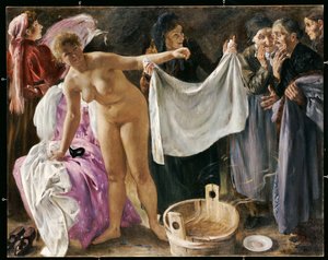 女巫，1897年 作者 洛维斯·科林斯（Lovis Corinth）