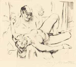 预言 作者 洛维斯·科林斯（Lovis Corinth）