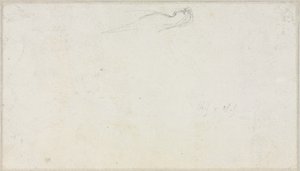 狮身人面像[]反面的草图，c。 1879-80。