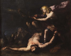 阿波罗和马西亚斯，约1660年。 作者 卢卡·乔丹奴（Luca Giordano）