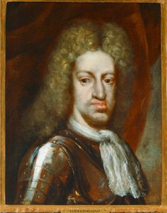 西班牙国王卡洛斯二世，费利佩四世之子... 作者 卢卡·乔丹奴（Luca Giordano）