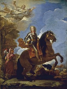 1694年以前的西班牙查理二世马术肖像 作者 卢卡·乔丹奴（Luca Giordano）