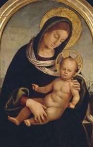 带孩子的圣母，约1510-1515年。 作者 卢卡·西诺雷利（Luca Signorelli）