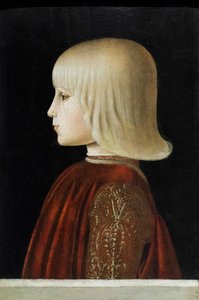 一个年轻人的肖像（Guidubaldo da Montefeltro？ 作者 卢卡·西诺雷利（Luca Signorelli）