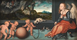 德语：忧郁症 Melancholia 作者 卢卡斯·克拉纳赫