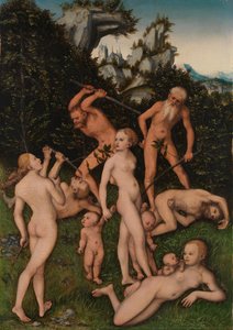 德语: Primitives Volk 嫉妒的果实（白银时代的结束） 作者 卢卡斯·克拉纳赫