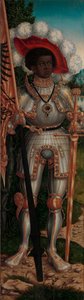 圣莫里斯市1520-25。 作者 卢卡斯·克拉纳赫