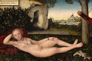春天的仙女》，1537年以后。 作者 卢卡斯·克拉纳赫
