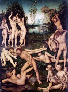 银器时代，1527年 作者 卢卡斯·克拉纳赫