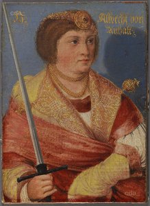 选帝侯阿尔布雷希特三世 作者 卢卡斯·克拉纳赫（Lucas Cranach）