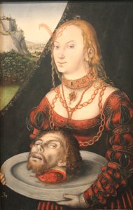 莎乐美 作者 卢卡斯·克拉纳赫（Lucas Cranach）