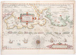 瓦格纳尔绘制的 1584 年东弗里斯兰地图