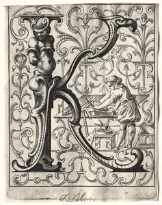 新ABC小册子：K，1627年。