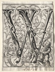 新ABC小册子：W，1627年。