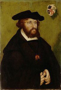 Christian II de Danemark, Norvege et Suede - 丹麦国王克里斯蒂安二世（1481-1559）的肖像，由老克拉纳赫，卢卡斯（1472-1553）绘制。木板上的油彩 作者 老卢卡斯·克拉纳赫