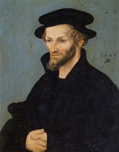 菲利普-梅朗雄或菲利普-施瓦泽德（1497-1560）的画像 作者 老卢卡斯·克拉纳赫