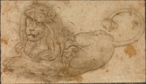 Study of a Lion 作者 老卢卡斯·克拉纳赫