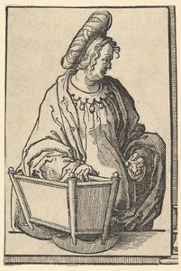 Samial Sibyl（来自Sibyls系列） 1530。 作者 卢卡斯·范·莱登