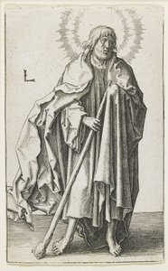 St. Thaddeus，1510 作者 卢卡斯·范·莱登