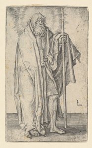 圣托马斯，约。 1510。 作者 卢卡斯·范·莱登