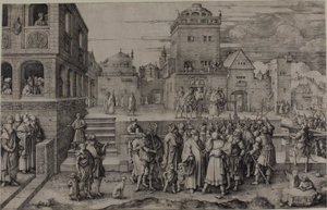 大型《同类相爱》（Ecce Homo 作者 卢卡斯·范·莱登