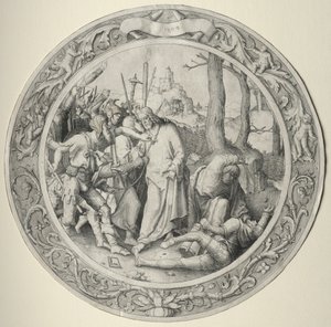 圆满的激情：基督的背叛，1509年。 作者 卢卡斯·范·莱登