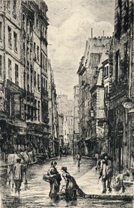加朗德街》，1915年 作者 吕西安·戈蒂埃