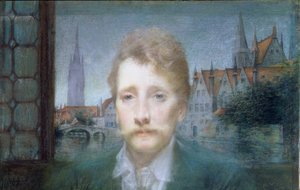 乔治-罗登巴赫肖像