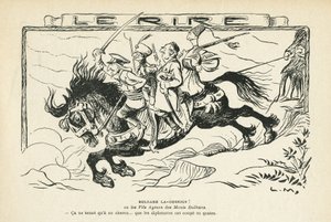 Illustration in Le Rire 作者 露西安·梅蒂（Lucien Metivet）