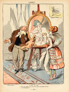 La Baionnette，彩色的讽刺诗