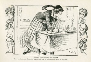 illustration in Le Rire 作者 露西安·梅蒂（Lucien Metivet）