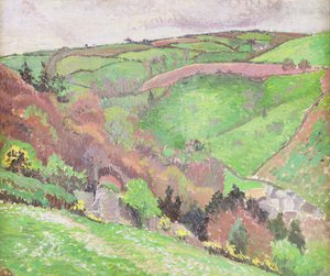 德文郡布莱克浦 作者 卢西安·皮萨罗（Lucien Pissarro）
