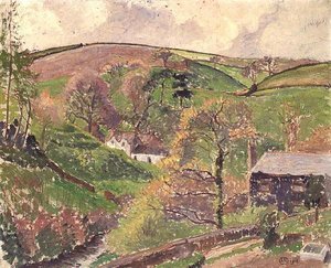 黑池谷 作者 卢西安·皮萨罗（Lucien Pissarro）