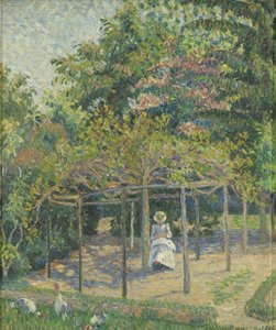 火鸡 作者 卢西安·皮萨罗（Lucien Pissarro）