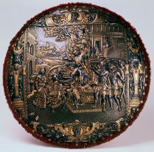 巡游盾牌"，约1580年。   作者 卢西奥·皮奇尼诺