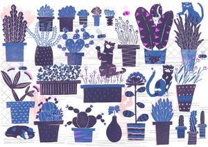 猫园》，2015 年（数字）