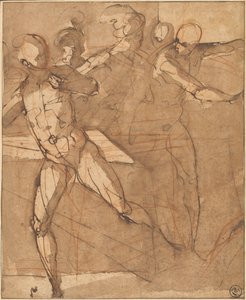 基督将换钱的人赶出圣殿 作者 Ludovico Cardi 叫 Cigoli