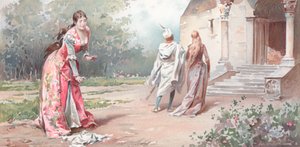 莎士比亚的奥赛罗（chromolitho）插图