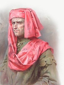 莎士比亚的奥赛罗（chromolitho）插图 作者 卢多维科·马尔凯蒂（Ludovico Marchetti）