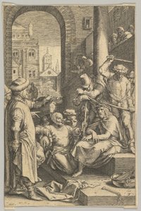 荆棘加冕，出自《基督的激情》，约1623年。