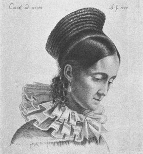 夏洛特·阿马莉·哈森普弗格（Charlotte Amalie Hassenpflug），1820年