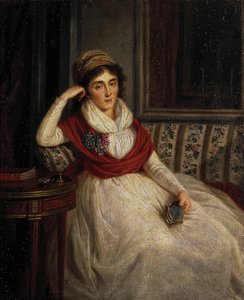 叶卡捷琳娜·伊里尼希纳（Ilyinichna）公主肖像Golenishcheva-Kutuzova 1754-1824，1797年