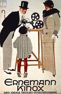 Ernemann Kinox，Der Ideale Familien Kinematograph（理想家庭电影摄影机），德国 作者 路德维希·霍尔文