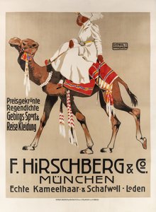 Hirschberg & Co.运动和旅行服装, 1907. 作者 路德维希·霍尔文