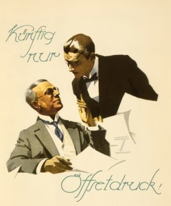 Künftig nur Offsetdruck! 作者 路德维希·霍尔文