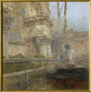 维也纳舍恩布伦宫公园中的罗马遗迹 作者 