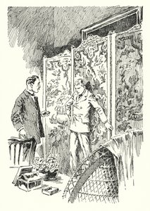 奥斯卡·王尔德的《道林·格雷的画像》插图（石版画）