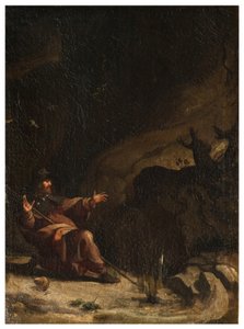 North Transept, 圣罗科祭坛 1635, 45, Genovesino 1645, San Rocco 在沙漠中的博览会参观, 画在右下
