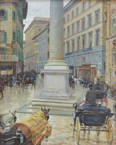 佛罗伦萨圣特里尼塔广场 作者 路易吉奥利