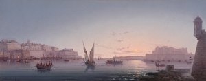 1911年，马耳他大港，Corrodino 作者 路易吉·玛丽亚·加利亚（Luigi Maria Galea）